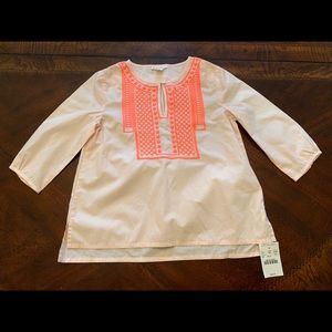 Crew cuts girls blouse with tag NEW
